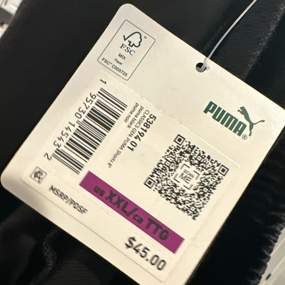 Puma Classic Gen Shorts ~ 53819401 ~ Men's XXL New - Picture 3 of 6